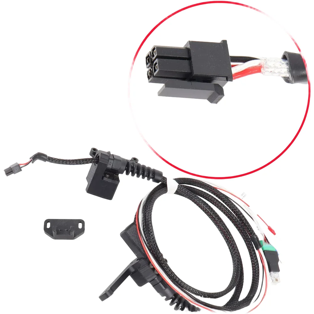 PTFE Extension Harness Kit for Voron 2.4 CAN Bus Hot End Wiring with Shielded Cable and Corrugated Conduit Protection