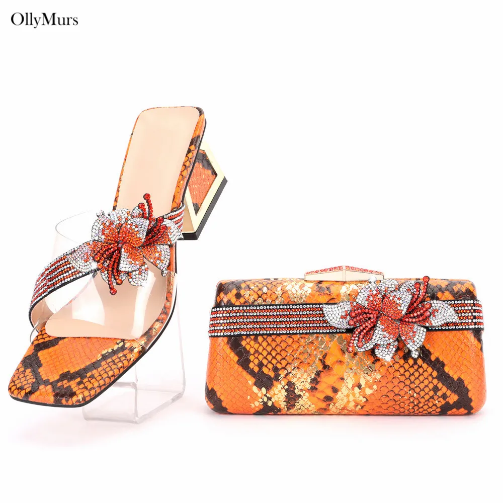 

Модная повседневная женская обувь высшего качества с квадратным носком и комплектом сумок, летние стильные удобные туфли-лодочки и комплект сумок для вечеринки