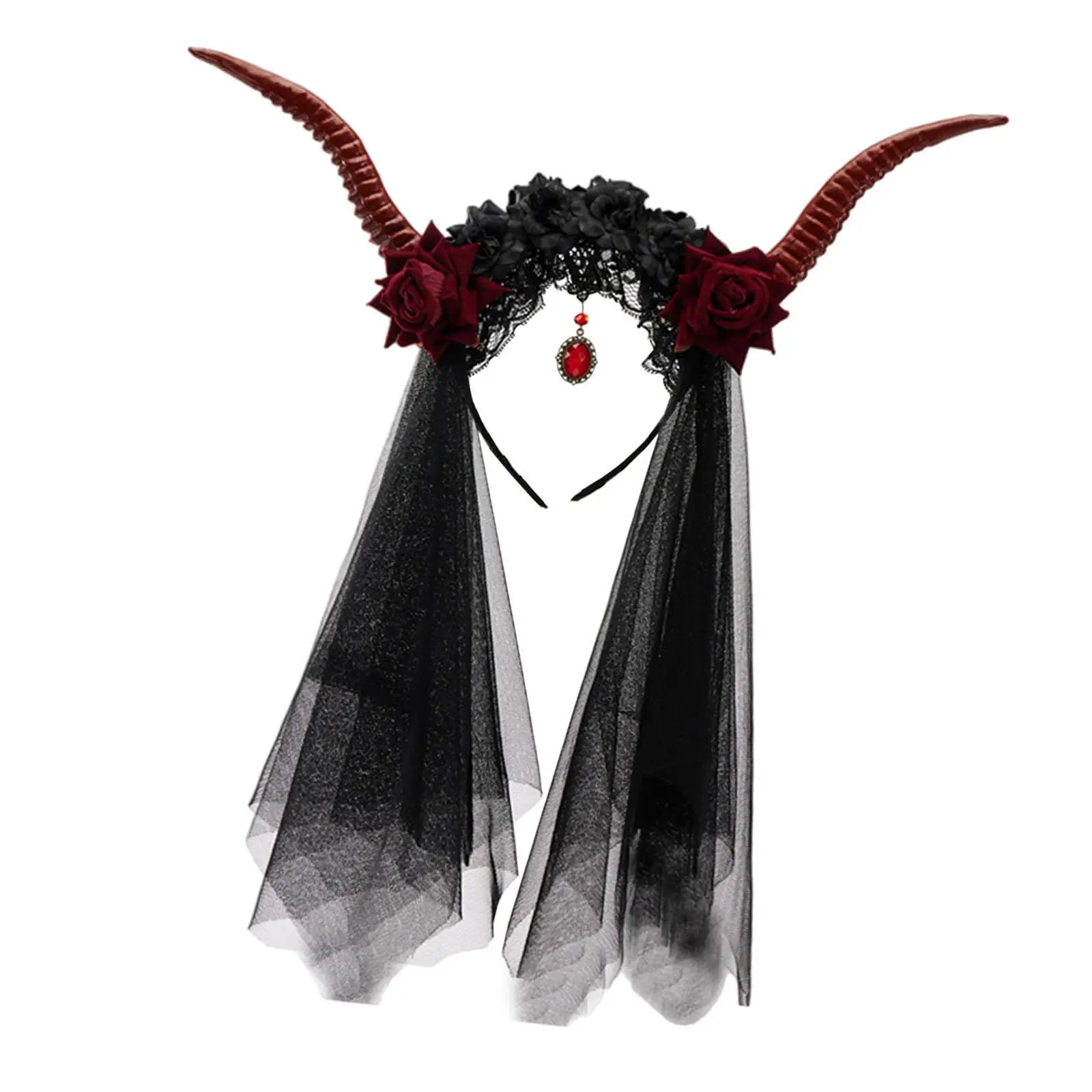 ที่คาดผมตกแต่งผมห่วงหัตถกรรมเสื้อผ้าที่คาดผมสุทธิสําหรับการเล่นตามบทบาท