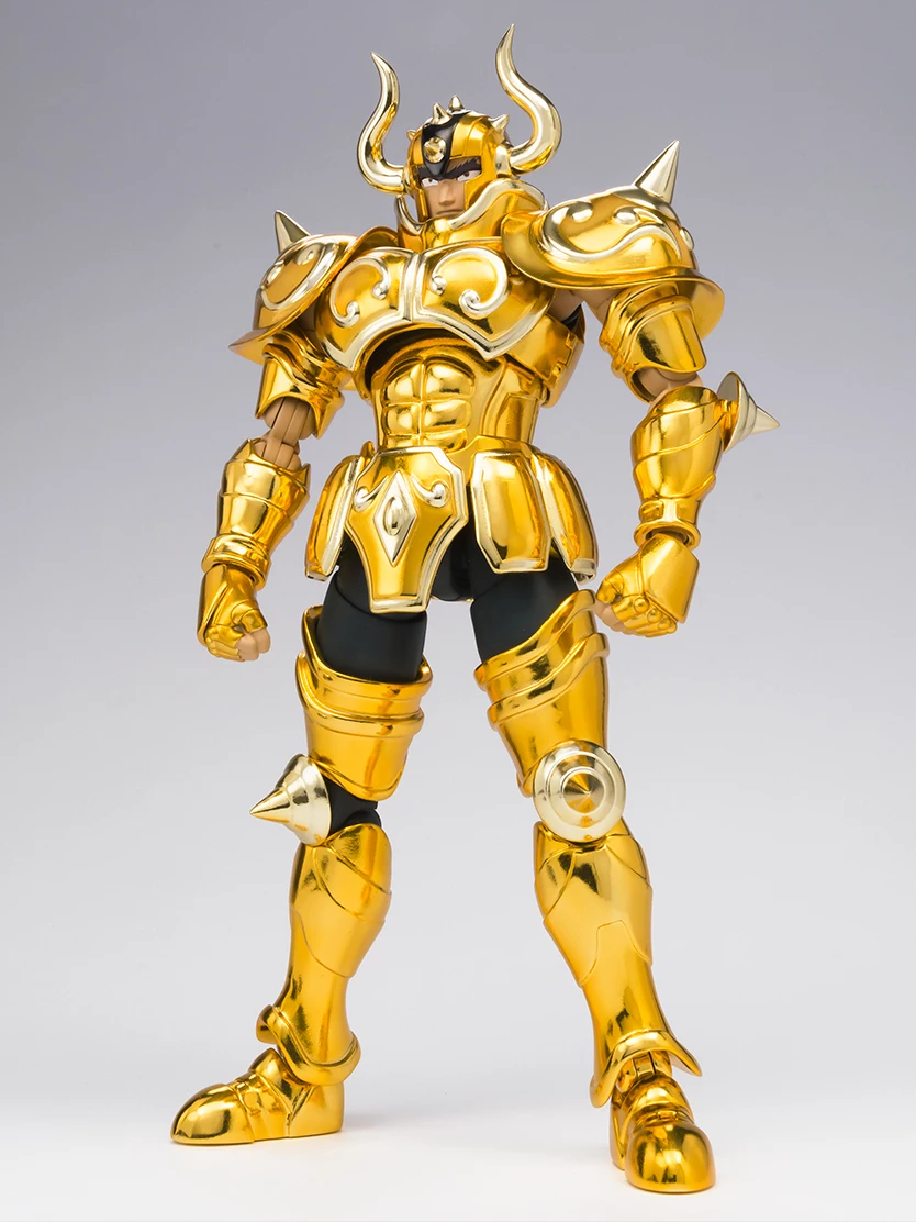 In Stock Original Bandai Saint Seiya Myth EX TAURUS ALDEBARAN REVIVAL Ver PVC Collector Action Figures  Model Toys Doll Gift