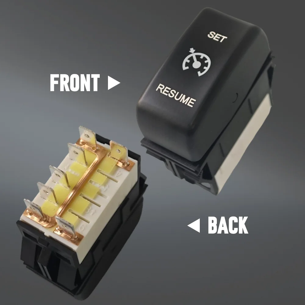 Cruise Control Rocker Switch Power Cruise Control Rocker Switch 7 pins for Kenworth T800/W900 Peterbilt trucks P27-1040-15