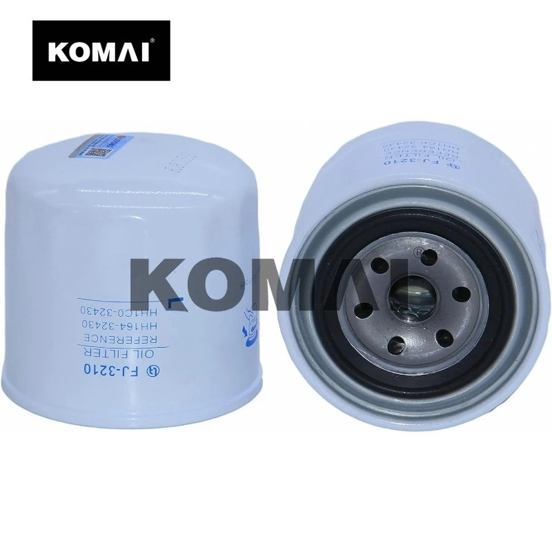 KOMAI 1pc FJ-3210 Oil Filter Replaces HH164-32430 HH1C0-32430 1C020-32430 Fits Kubota Models L2800 L2850 L2900 L295
