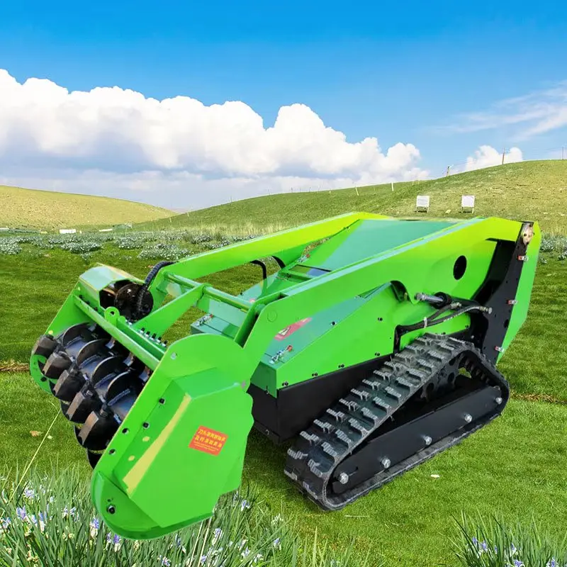 ntelligent Design Remote Control Mower with MulcherFast Cutting Commercial Zero Turn Lawn Mowers High Efficiency I