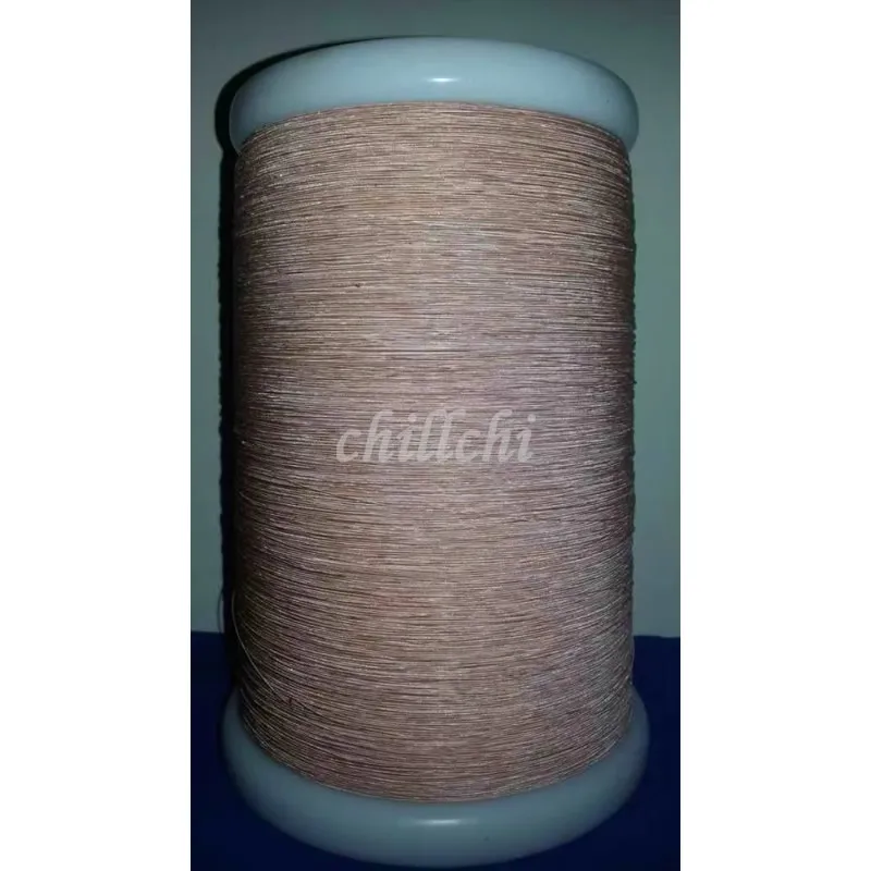 Making 0.1X20 Shares High Frequency Line Multi Strand Wire USTC Litz Wire
