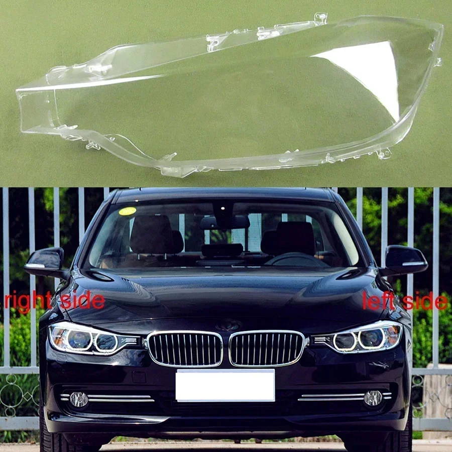 For BMW 3 Series F30 F35 2013-2015 320 328 316 335 Front Headlamp Cover Headlight Shell Lens Plexiglass Auto Replacement Parts