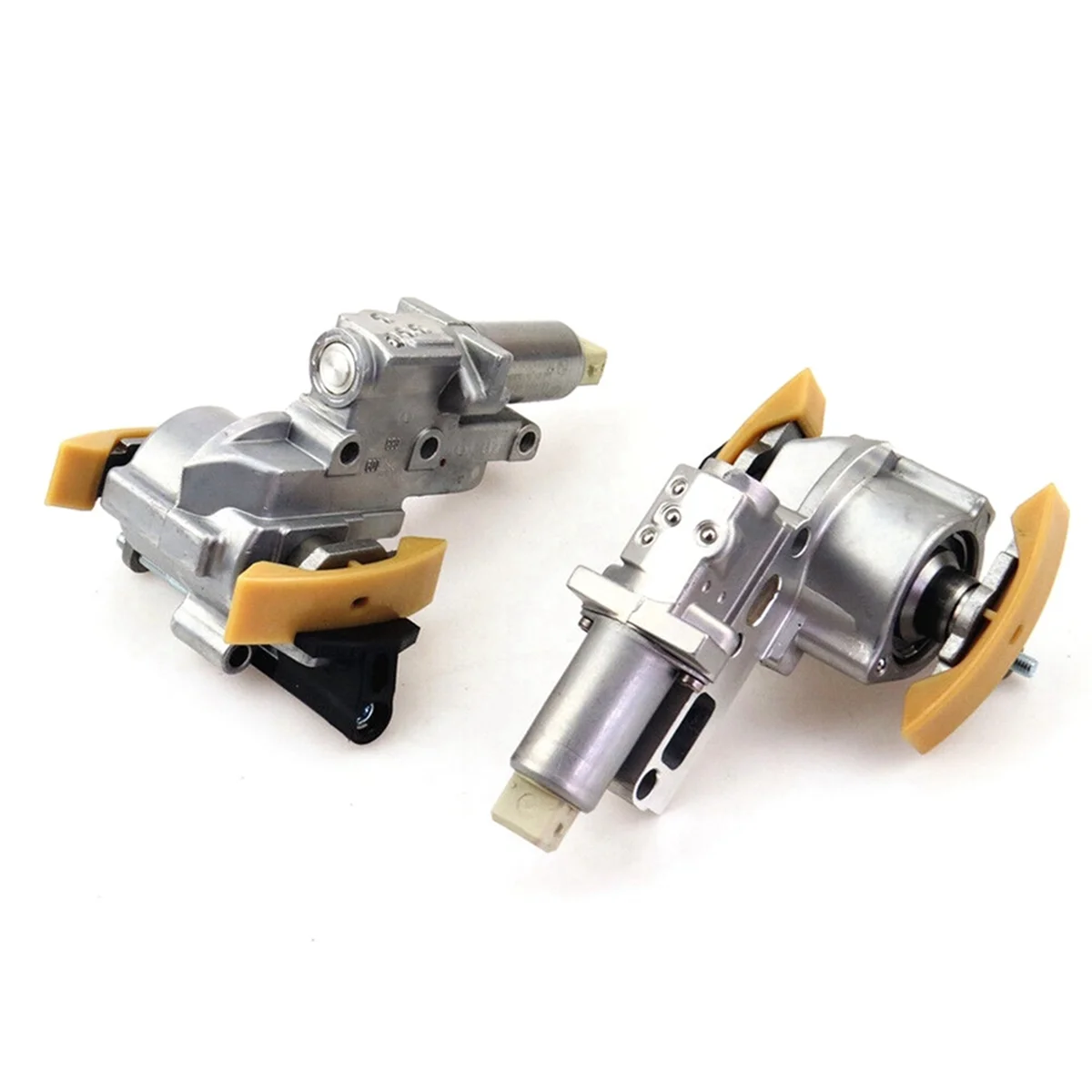 Camshaft Tensioner Timing Chain Tensioner Left+Right for VW Phaeton Touareg Audi A6 A8 4.2 077109088E 077109087E