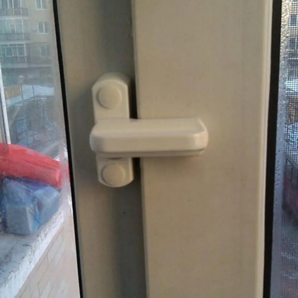 Aluminum Alloy T-Shaped Window Lock Child Safe Security Interior Window Exterior Door Latch Lock Home Supplier