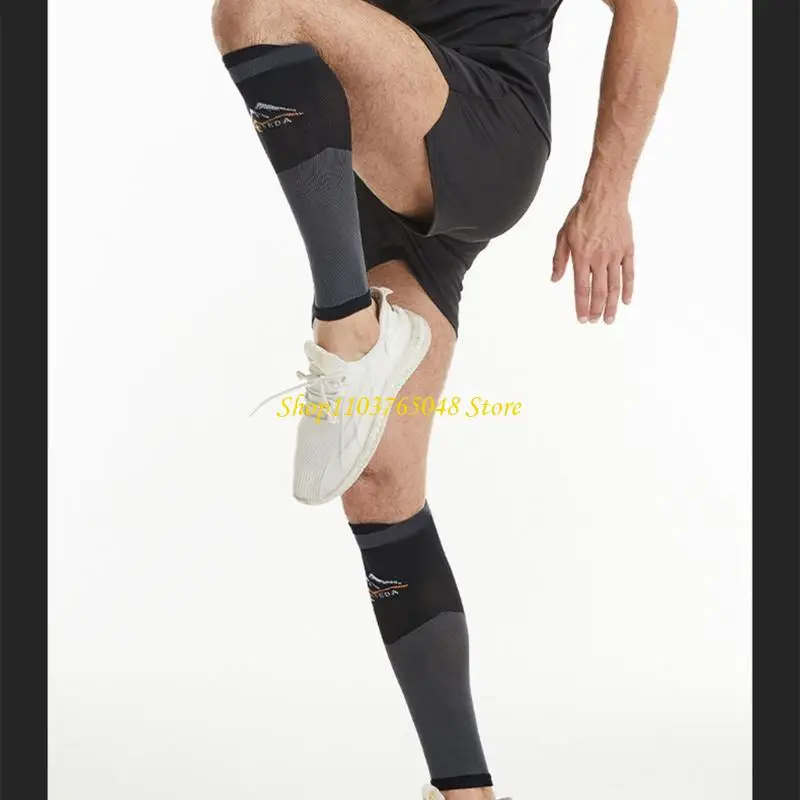 R53E Basketball Calf Guard Nylon Texture Suitable for Running Basketball Gym Workout