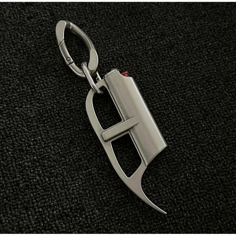 Metal Lighter Storage Pouch Keychain Holder Portable EDC Case