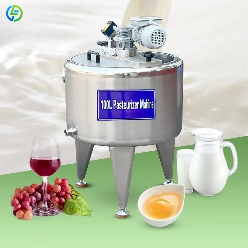 FL Factory Price Yogurt Large Pasteurization Machine Industrial Fruit Juice Coconut Water Pasteurizer Of Goat Milk Customized