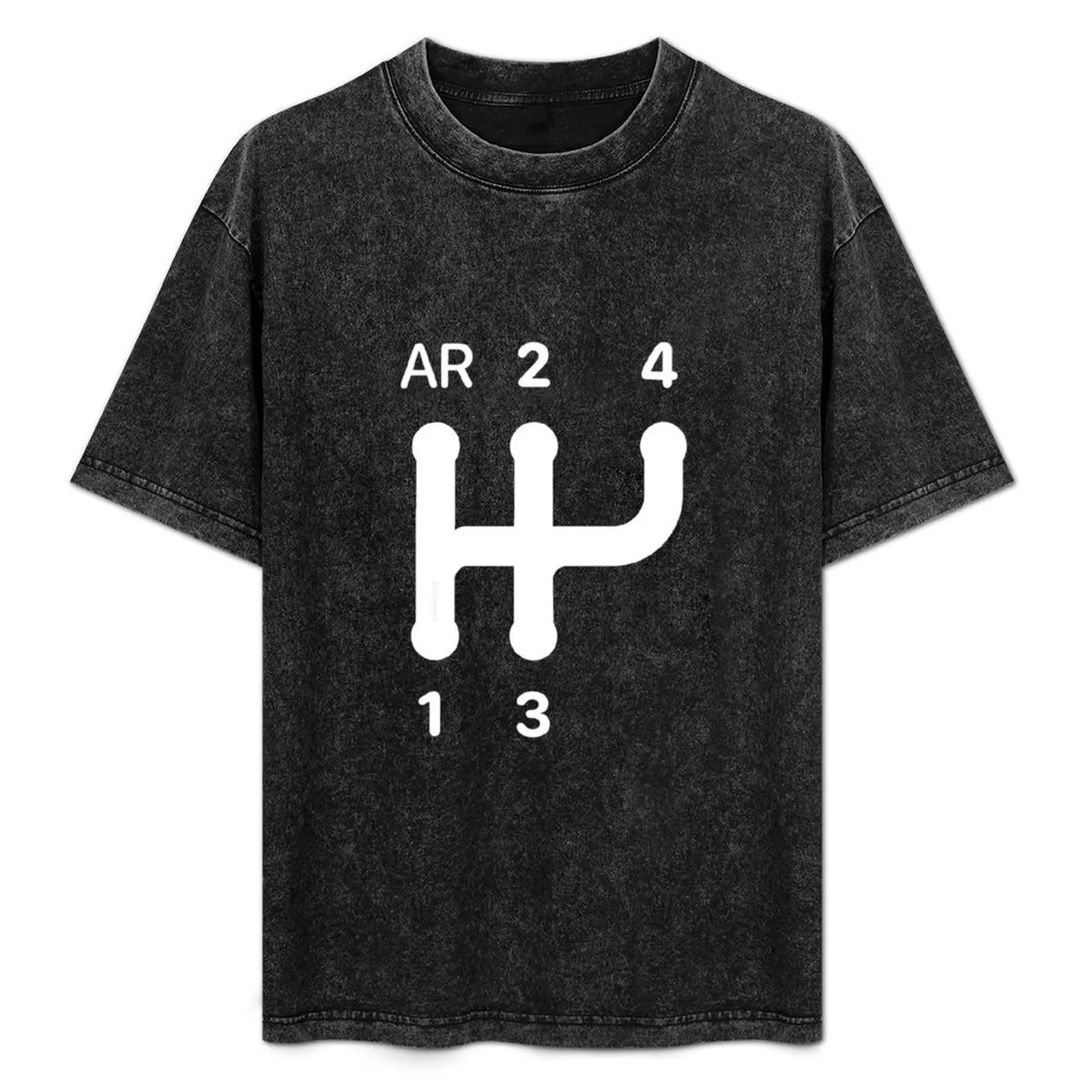 2CV Gear Shift Pattern T-Shirt graphics Aesthetic clothing men clothing