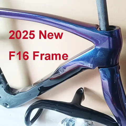 Custom Painting F16 Frame 1K T1100 F14 Bicycle Carbon Road Bike Frame Rim / Disk Brake Racing Biciclettas Frameset