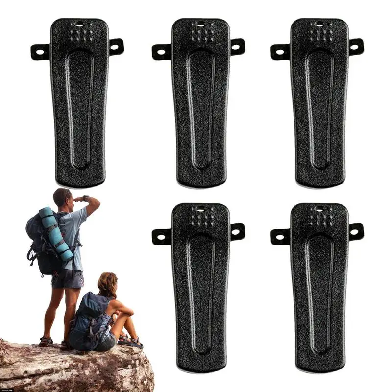 วิทยุสองทาง Walkie Talkie คลิป Walkie Talkie กลับคลิป Stable โครงสร้าง Walkie Talkie Fixing เครื่องมือสําหรับสถานที่ก่อสร้าง