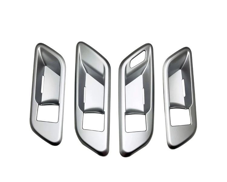 LHD Or RHD For Toyota Crown Cossover 2023 2024 Carbon Fiber Car Inside Inner Door Handle Bowl Cover Trim Interior Accessories