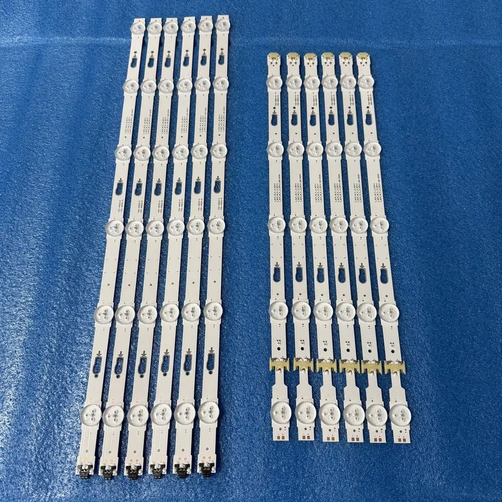 12 ピース/セット LED バックライトストリップサムスン UE48JU6750U UE48JU6790U UE48JU7000L 用