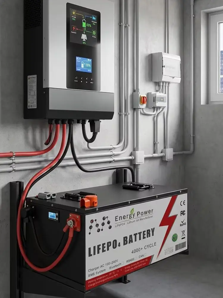 24V 48V 100Ah 200Ah LiFePO4-Batteriepack 5KW 10KW Bluetooth BMS 6000+ Zyklen Lithium-Eisenphosphat-Batterie für Solar-Heimspeicher, netzunabhängige Wechselrichter, Wohnmobile, Yachten, Boote,