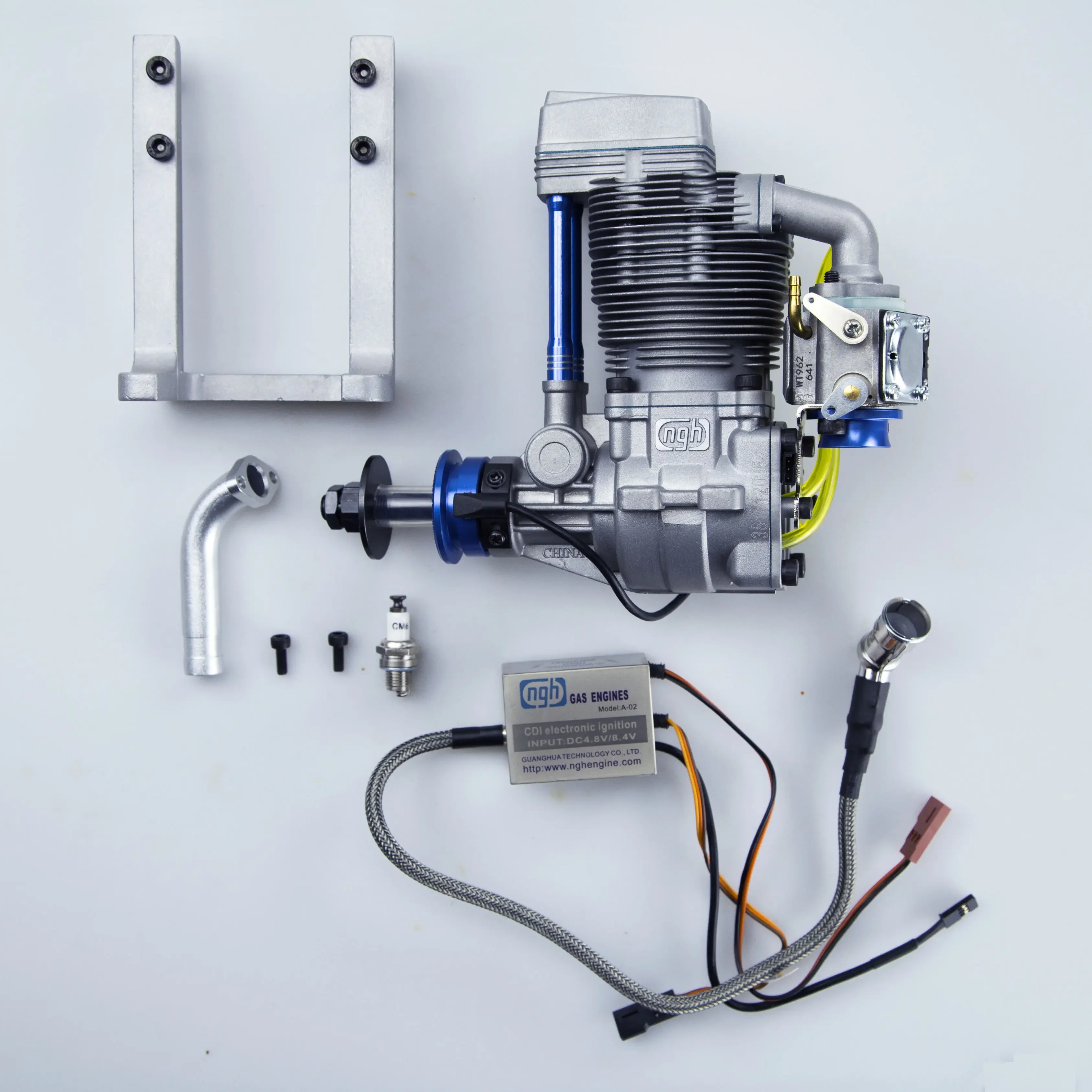 NGH Model Engine GF38 4-stroke 38cc Gasline Engine for Fixedwing Drone
