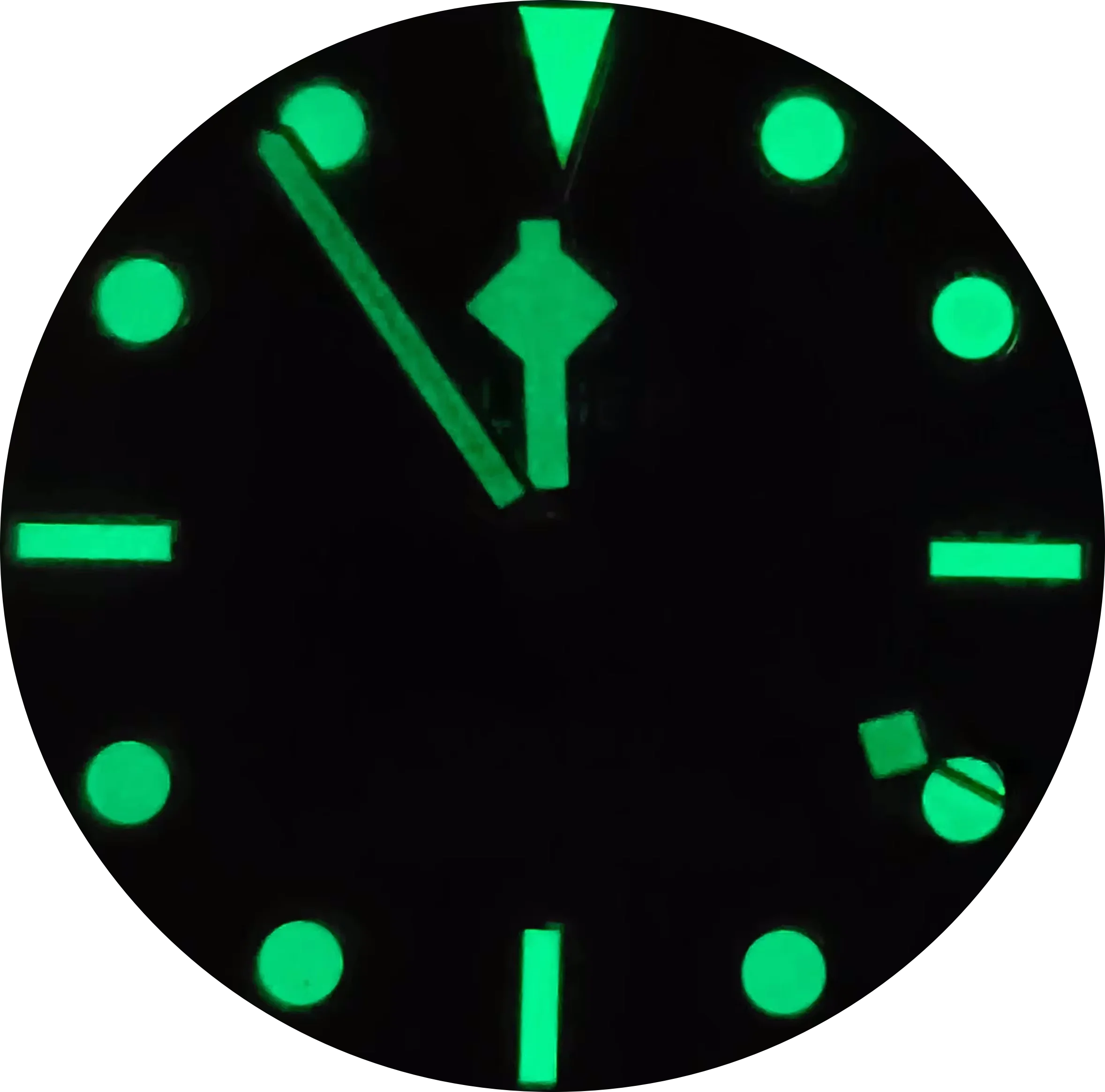 LARIMOKER 38mm Men Watch NH35A PT5000 movement Men Watch Black Blue green Luminescence Watch Dial Rubber Strap