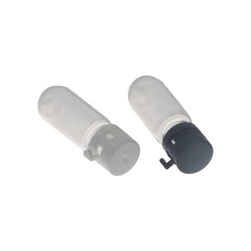 Container Essential Oil Bottle Sample Vial with Cap Glass Test Tube Round Bottom Bottle Mini Refillable Bottle  Bottle