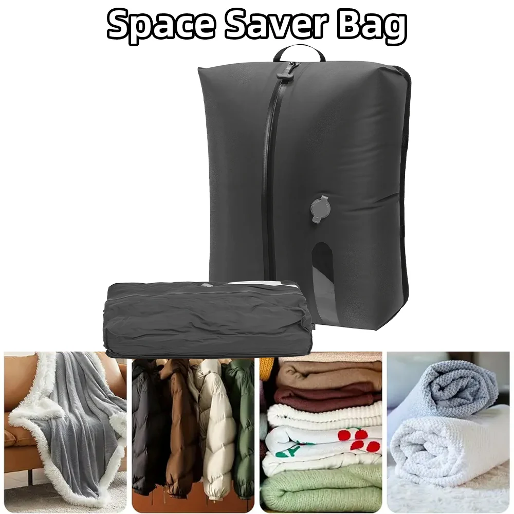 Platzsparende Tasche, wasserdicht, staubdicht, Aufbewahrungstasche für Kleidung, Vakuum-Kompressionsbeutel, Reisegepäck, Koffer, Aufbewahrung, Kompressionsbeutel