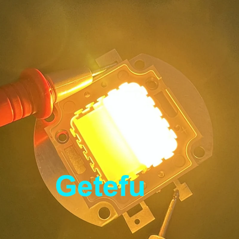 Zweifarbige LED integrierte Hochleistungs-LED-Perlen mit 100 W, LED-Birne, Chip-Scheinwerfer, Flutlicht, Tanz-Tischlampe, Chip-Diodenlampen, 3000 mA – Detail 7