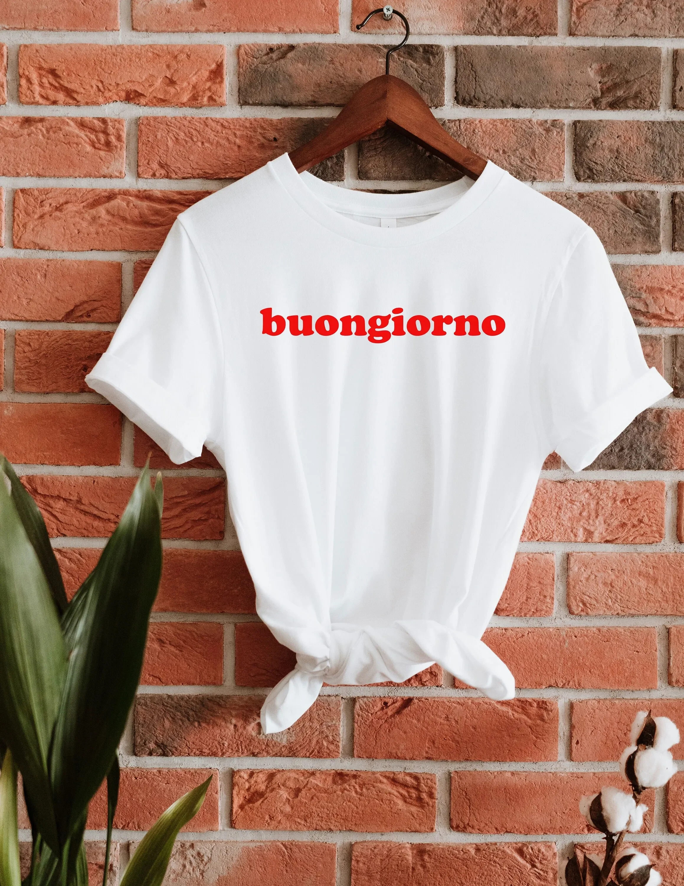 Buongiorno T-Shirt Italy Travel In Italia Vintage für Sie