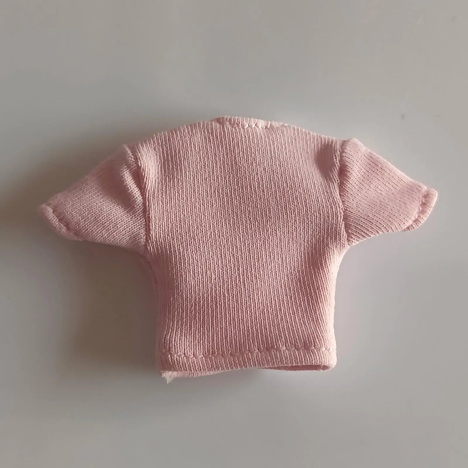 

Модная рубашка для фигурки 1:12, миниатюрная одежда для кукол, набор для самостоятельной сборки, для 6-дюймовых женских кукол, декор