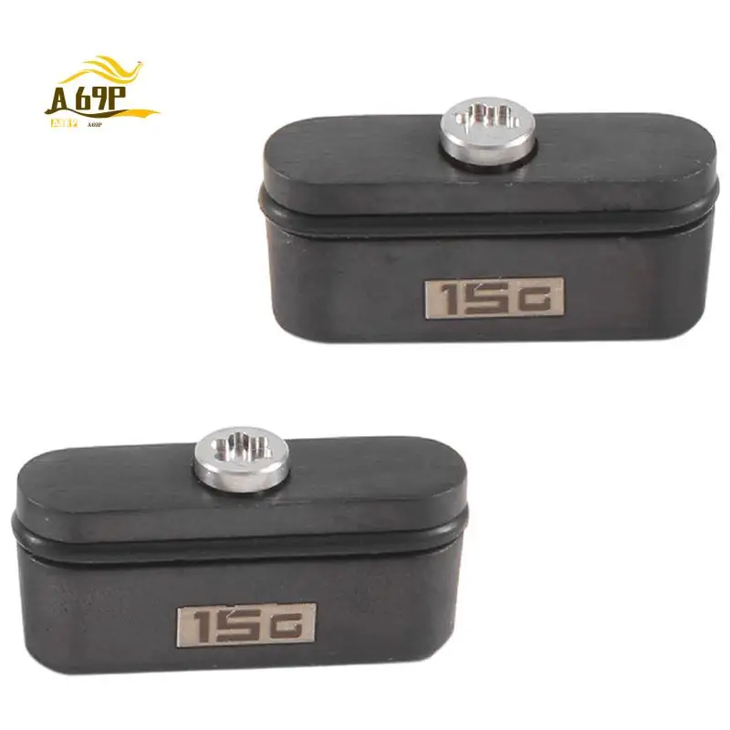 A69P-1 Pair Golf Club Counterweight Parts For WHITE HOT/TRI-HOT 5K/ELEVEN Series Push Rod Counter Weight Blocks 15G Black