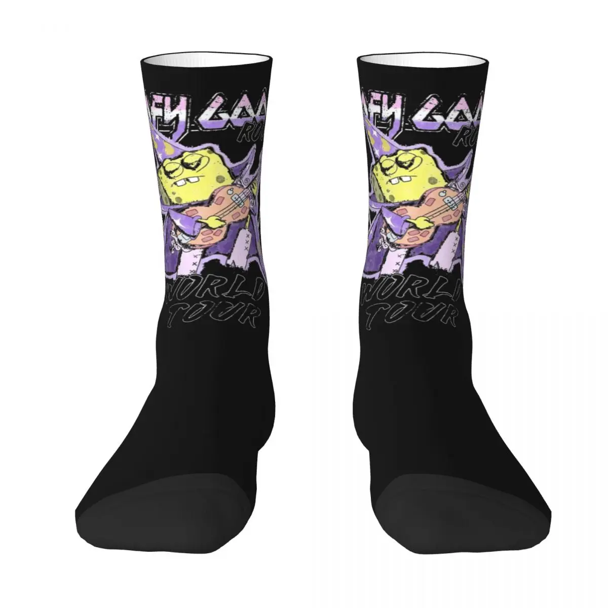 Spongebobs Socks Goofy Novelty Stockings Autumn Anti Skid Couple Socks Comfortable Printed Outdoor Sports Socks