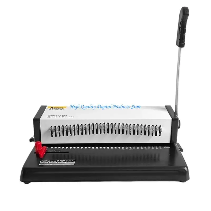 

U2JE 15 Sheets Paper Puncher, 30 Holes Punches, Punchersliding Hand Hold Long Reach