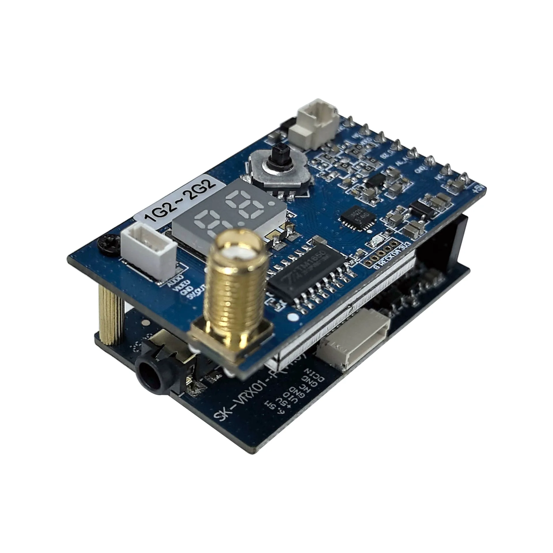 1.2G/1.3G/1.7G/2.2G 80CH VRX picture transmission and reception, signal alarm, automatic search