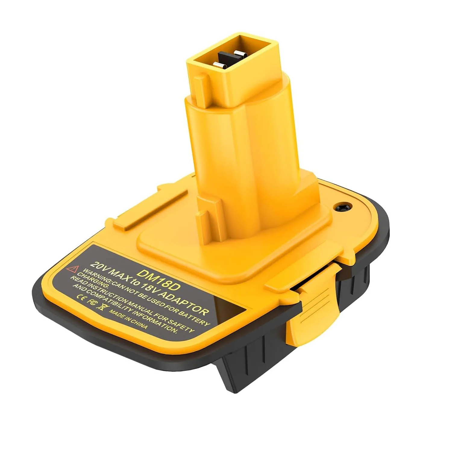 DM18D Battery Adapter with USB Convert for DeWalt 20V&Milwaukee 18V Lithium Battery to For DeWalt NiCad&NiMh Battery Power Tools view 2