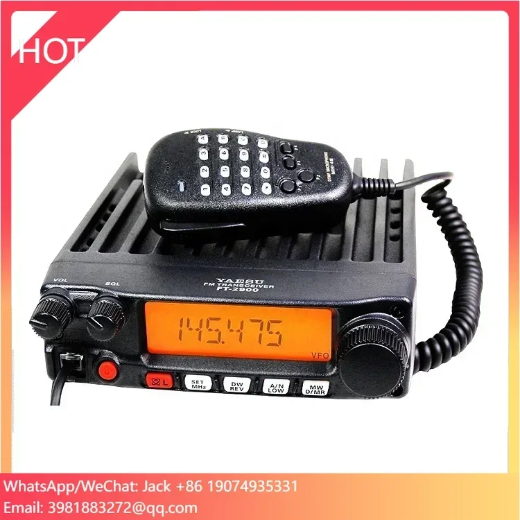 YAESU FT-2900R 75 Watt Heavy-Duty 144 MHz FM Walkie Talkies
