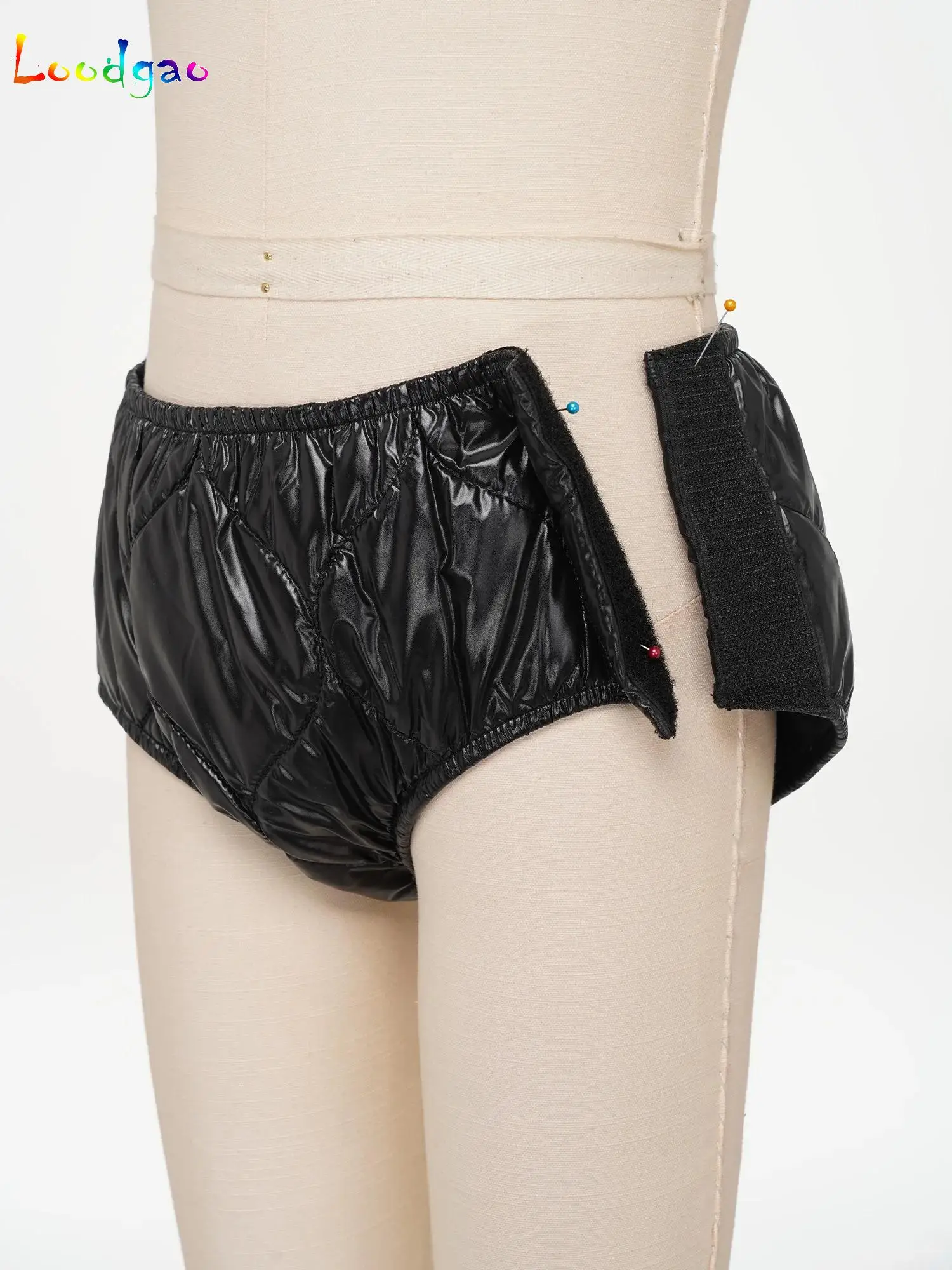 Kids Girls Boys Waterproof Diaper Cover Shorts Sides Hook-and-loop Closure Reusable Underwear Special Needs Adaptive Clothing