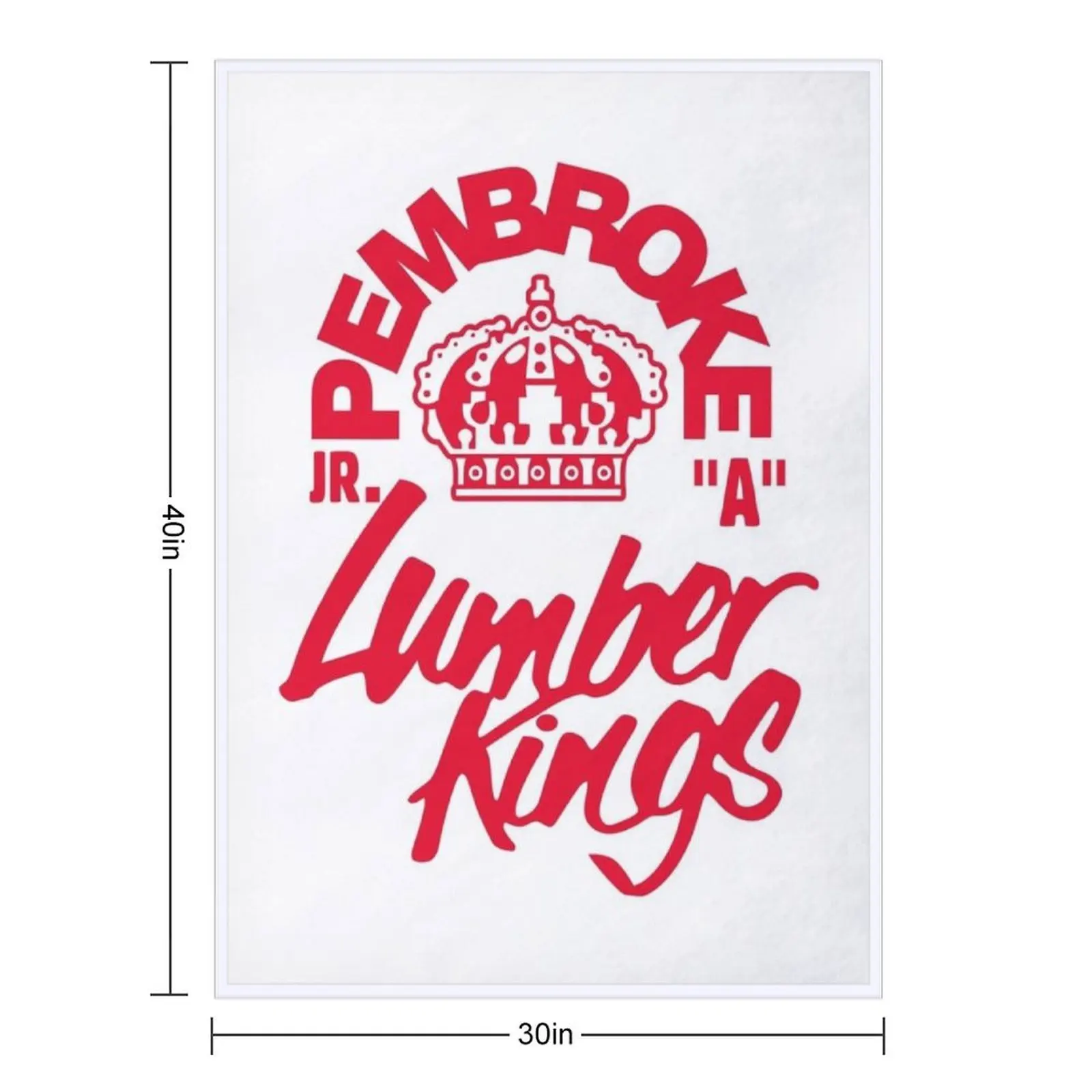 Pembroke Lumber Kings Throw Blanket Furry Softest Blankets For Bed Sofa Quilt Blankets