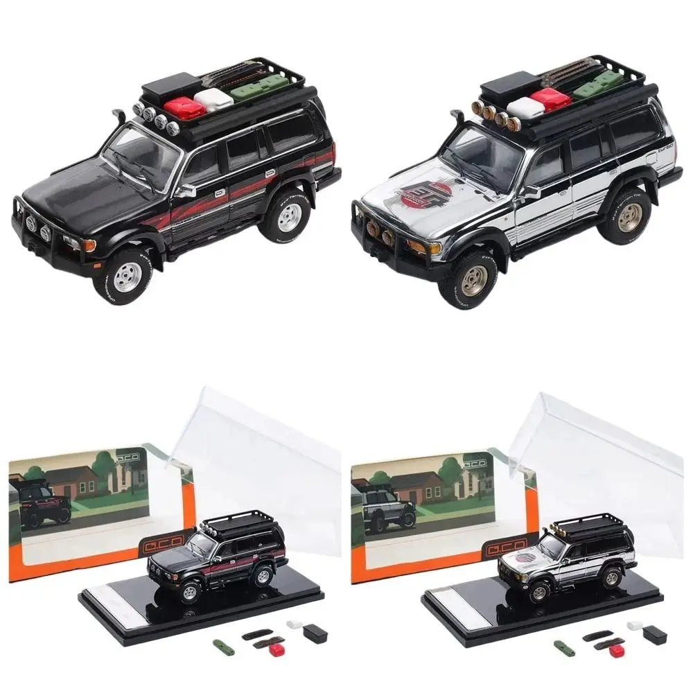 

GCD 1/64 for Land Cruiser LC80 Modified Version with Accessories Diecast Model Car Limited Collection