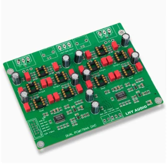 PCM1794A Dual Parallel  Decoder DAC Balanced Decoder Board USB Coaxial HiFi Audio DIY Kit 24Bit 192K