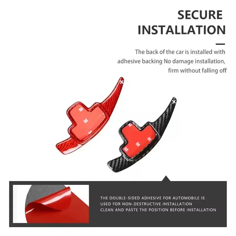 

Для Mercedes Benz настоящие аксессуары для интерьера из углеродного волокна, удлинитель рулевого колеса переключения передач (2013 2014 2015)