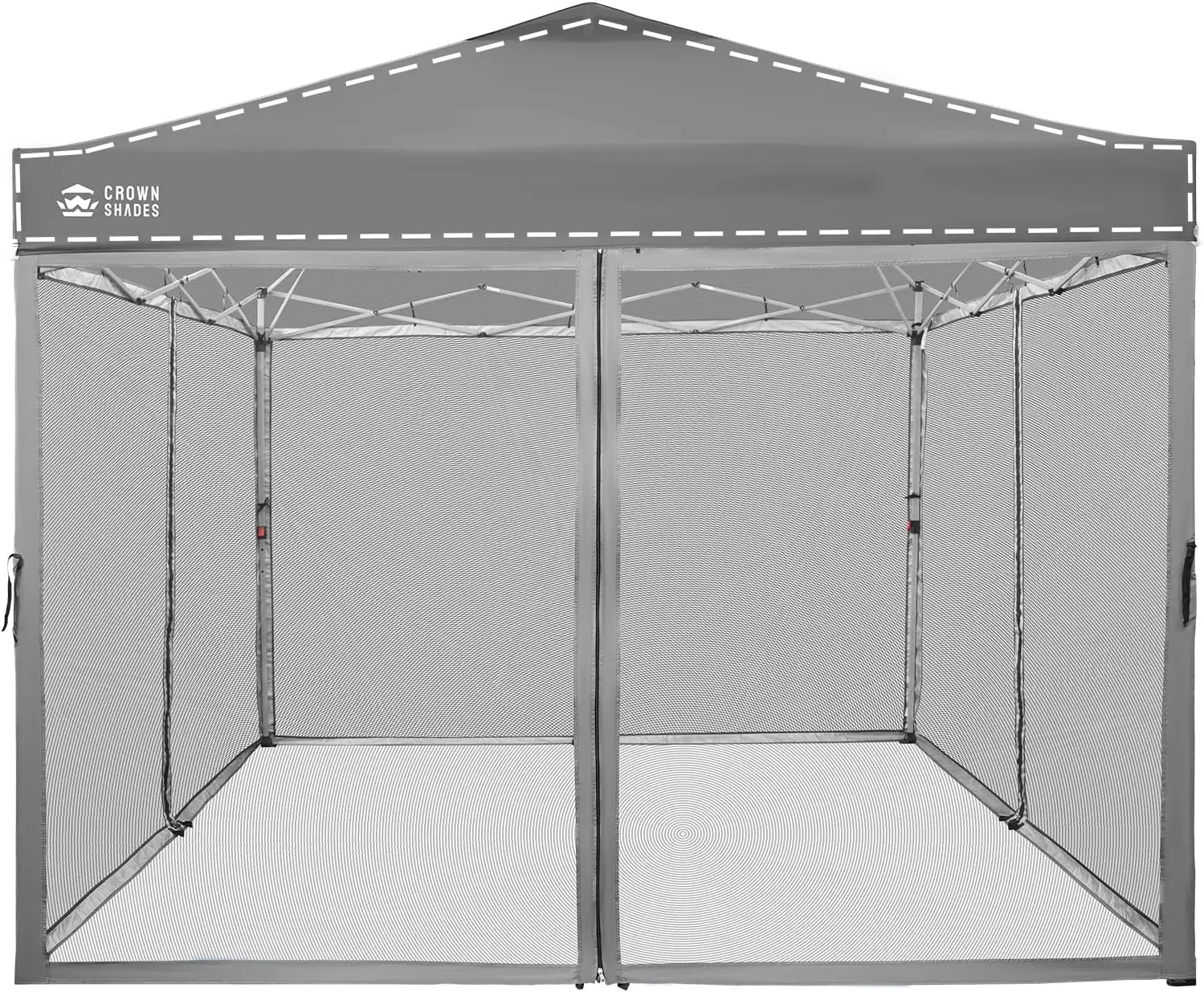 

Gazebo Mosquito Net for 10 x 10 Pop Up Canopy - Patio Gazebo Mesh Sidewall with Zipper for Outdoor Tent, Garden and Backyard (4
