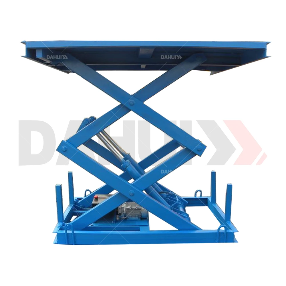 3T High Capacity Steel Stationary Scissor Lift Electric Lifting Table 1.3M Industrial Lift 2500x2000mm view 6