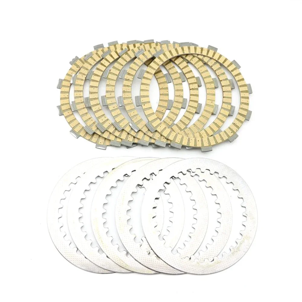 

Для Yamaha XV400 XVS400 XV500 XV535 XV535S Virago XVS XV 400 500 535 мотоциклетный диск сцепления стальная пластина фрикционный диск