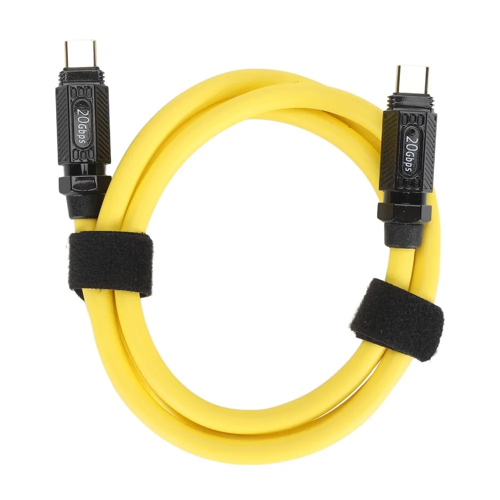 PD3.1 140W Fast Charging Type C Male to Type C Male Data Cable 20Gbps High Speed HD 8K 60Hz Multifunctional Splicing Data Cable
