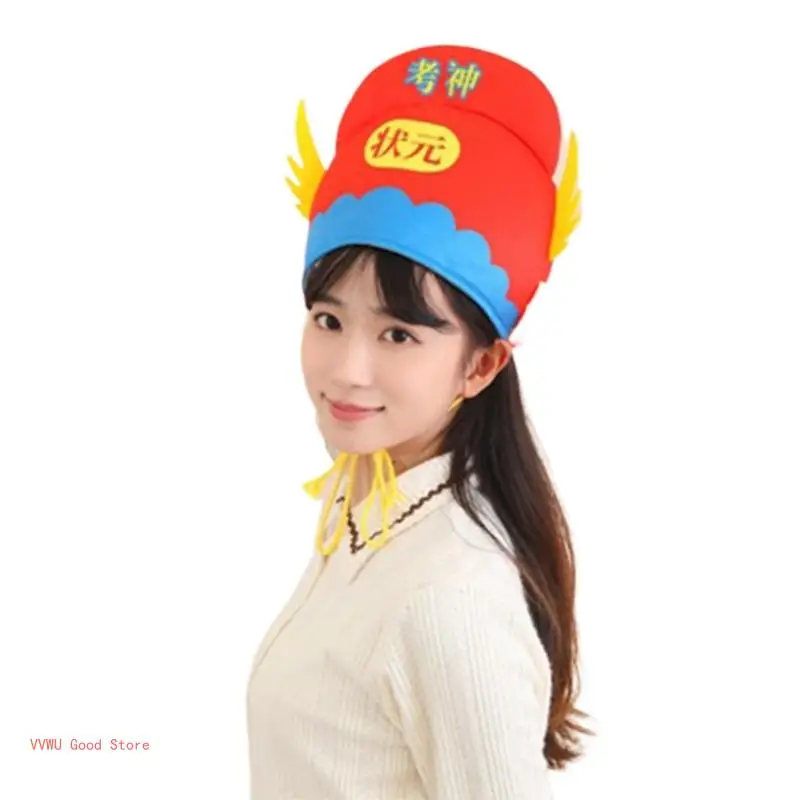 Chinese Dynasty Hat Chinese TangSuit Hat for Party Chinese Traditonal Wedding Oriental Hat Halloween Dress Up Costumes