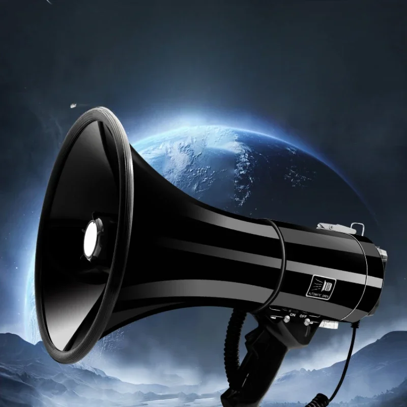 

50W high-power hand-held megaphone public security alarm loudspeaker outdoor publicity selling tweeters