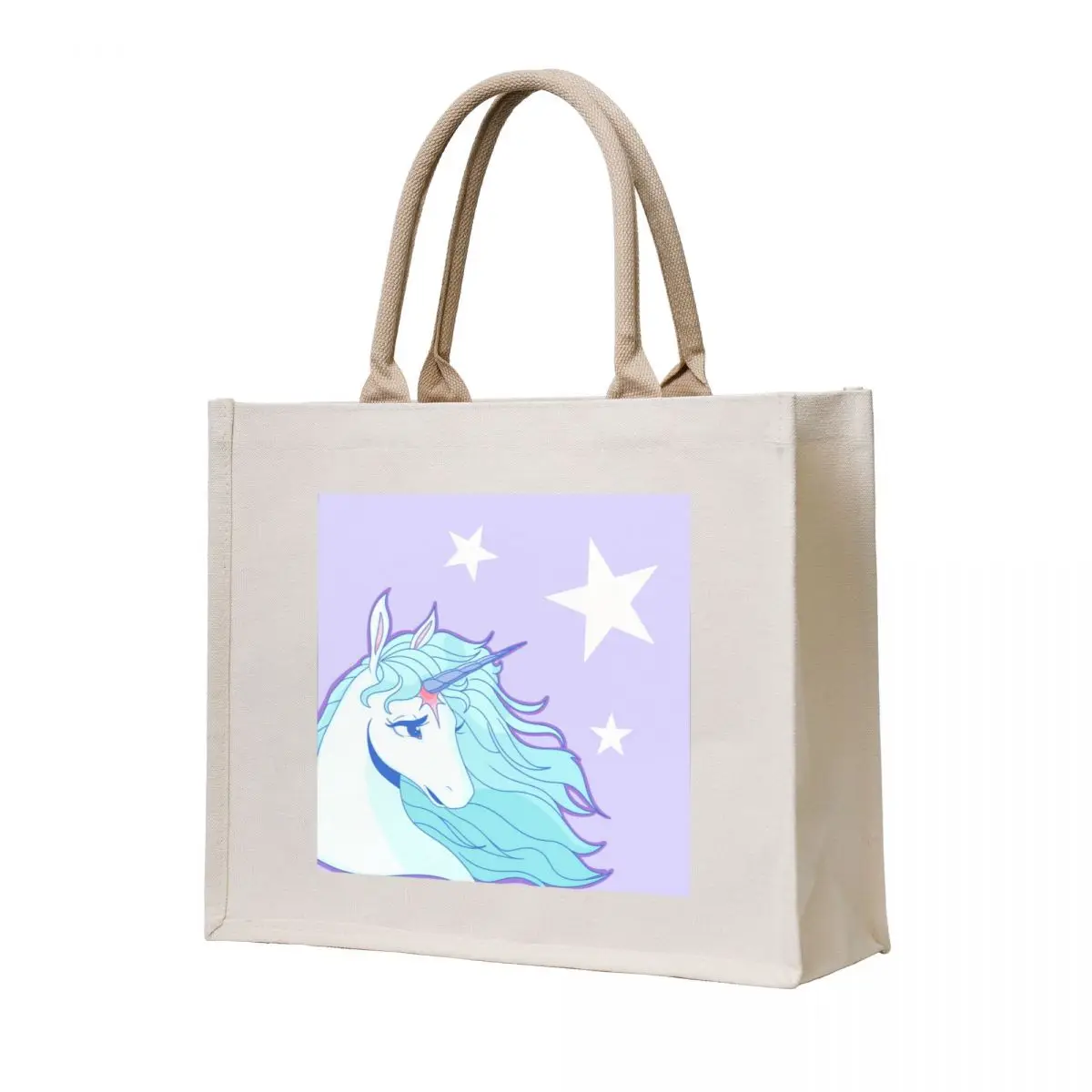 

The last unicorn sticker Tote Bag personalized tote shoping bag Cloth bags