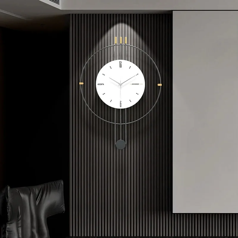 

Living Room Design Decor Nordic Wall Clock Art Classic Big Size Office Wall Clock Minimalist Kitchen Luxury Home Decor Furniture