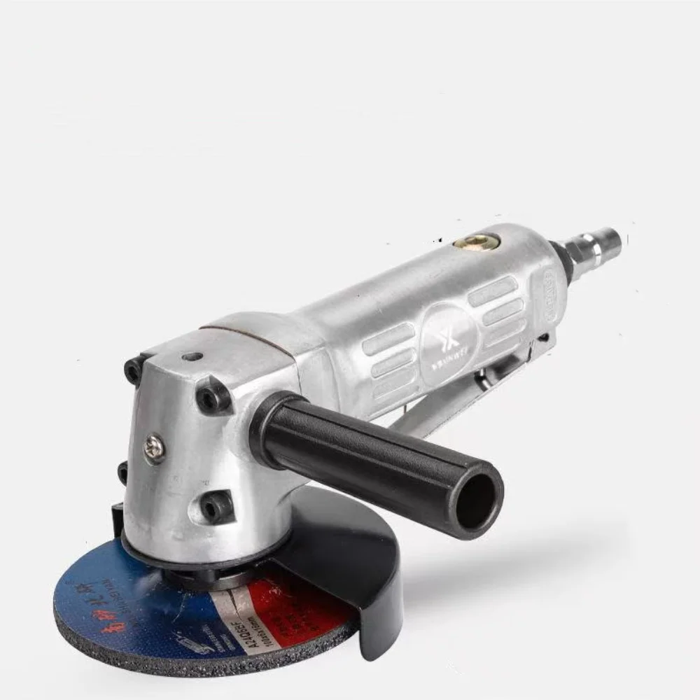 4 Inch Pneumatic Angle Grinder - Industrial-Grade Air-Powered Sander/Grinder, 100mm Grinding Wheel Cutter & Polisher