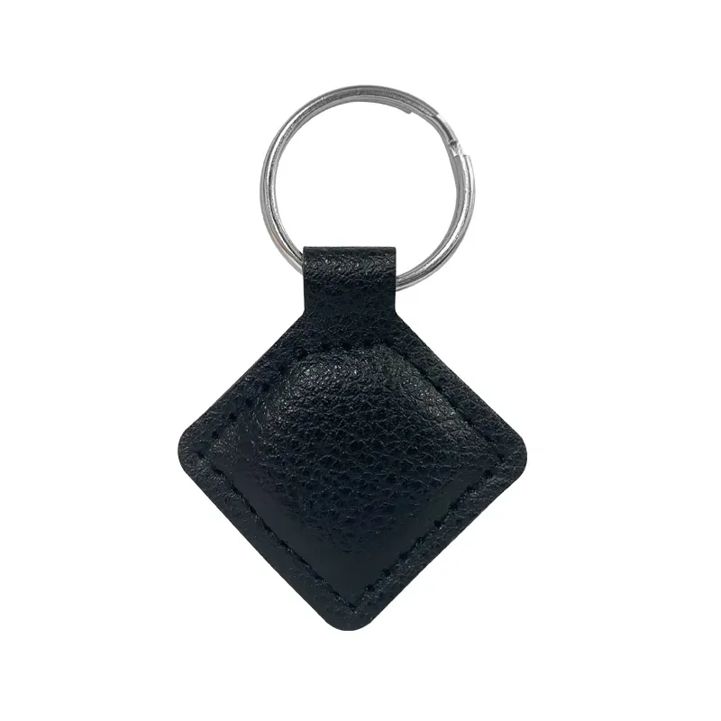 5pcs Blank Leather Key Tag Chip Cards Tags ID 125KHz RFID Rewritable Writable Rewrite Duplicate 125 kHz EM4305 T5577 Keyfob