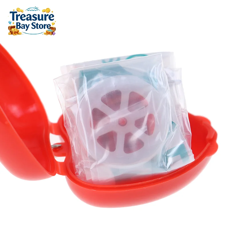 1Pc CPR Mask Keychain Emergency Rescue Mouth Protector, Portable First Aid Survival Gear With Storage Box