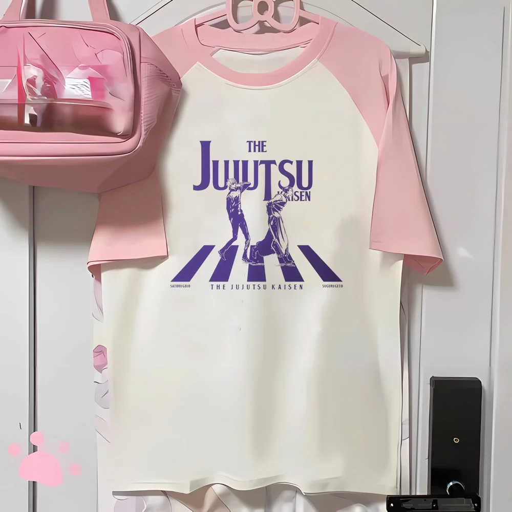 Jujutsu Kaisen t-shirt shoujo grunge vintage graphic emo clearance sales tshirt gothic jojifuku graphic meme dollette